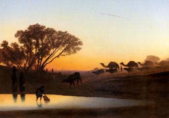 查爾斯 西奧多 弗裡爾 Sunset On The Nile